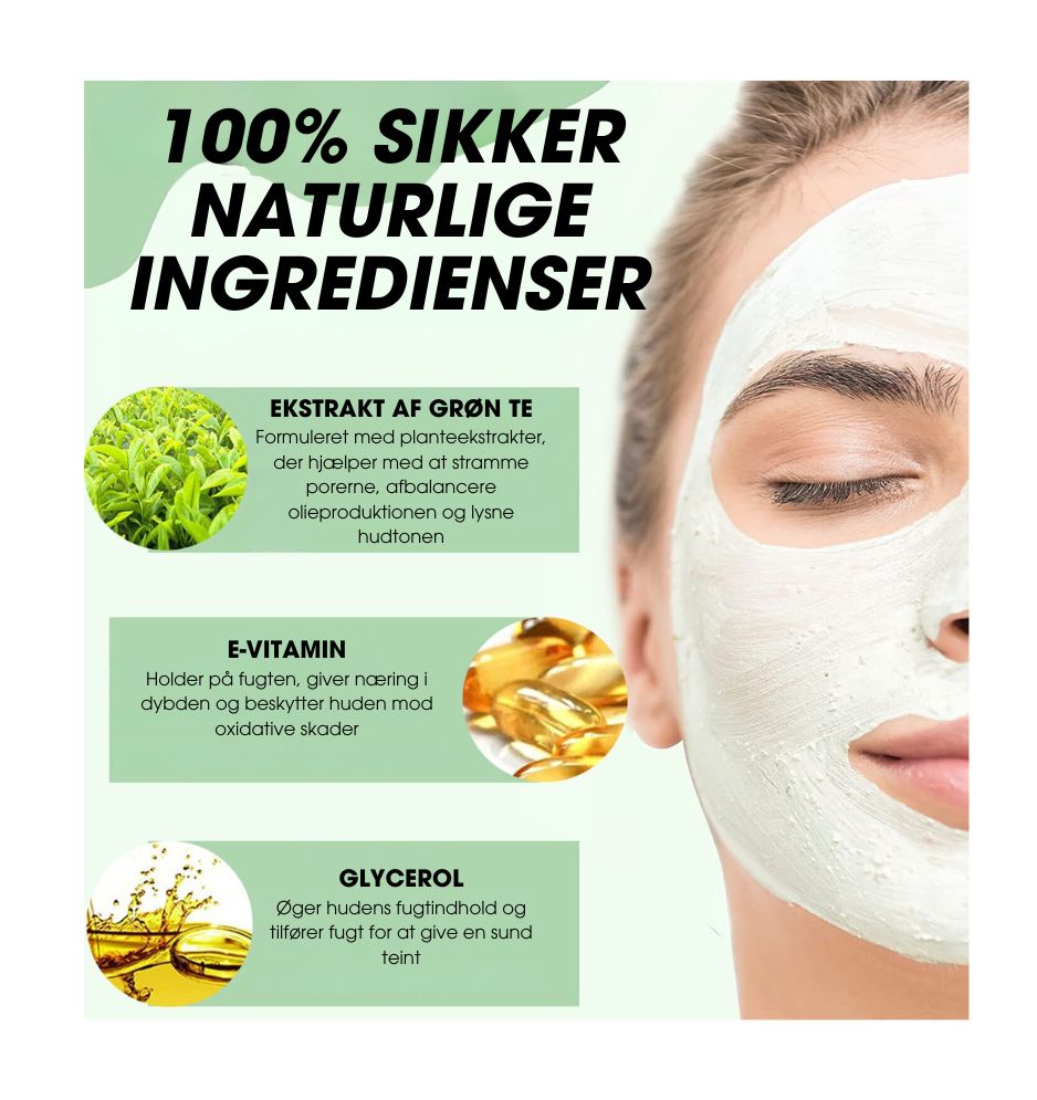 TeaMask® – Tiefenreinigende Grüntee-Maske