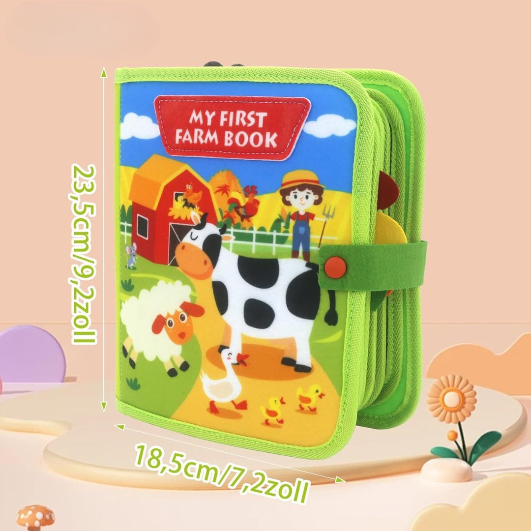 FarmFun™ – Montessori-Bauernhof-Geschichtenbuch für Kinder