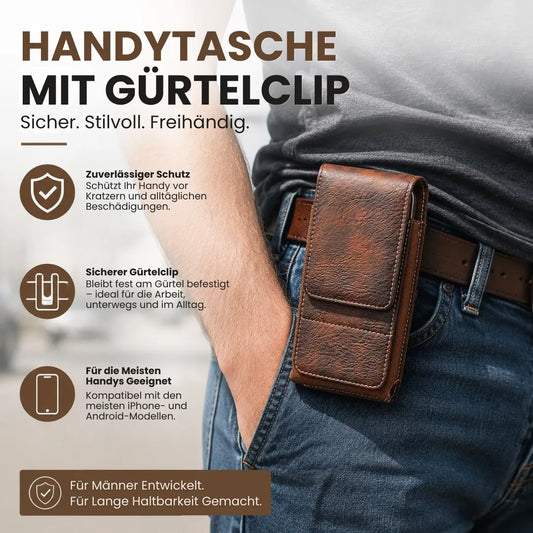 ClipPocket™ – Handyholster für den Gürtel mit Kartenfach