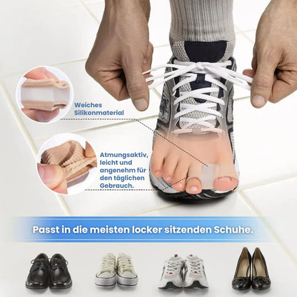FlexiToe™ – Zehenspreizer & Hallux-valgus-Korrektor