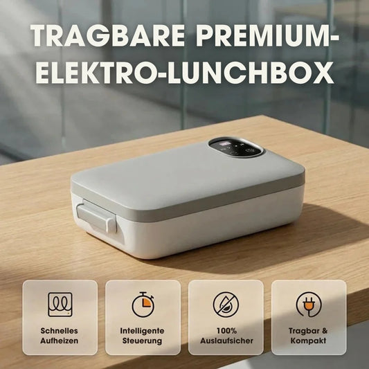 HeatBox™ – Tragbare elektrische Lunchbox mit Selbstheizfunktion