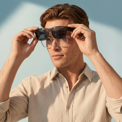 OptiShade™ – Überzieh-Sonnenbrille