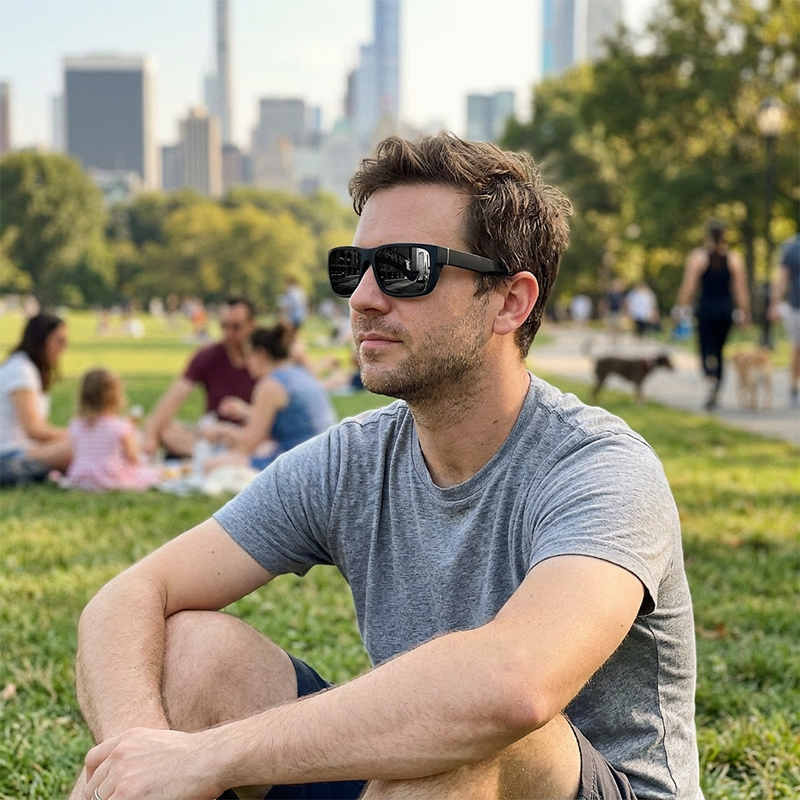 OptiVision™ – Polarisierte Sonnenbrille für Laufen, Radfahren, Autofahren & Sport – Unisex
